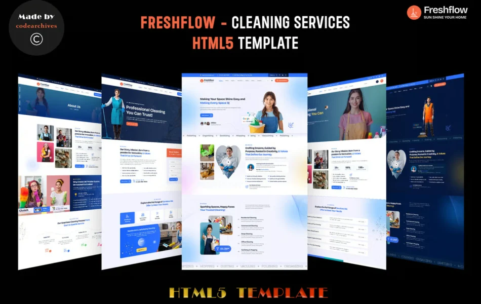 Freshflow Cleaning Services Next JS
